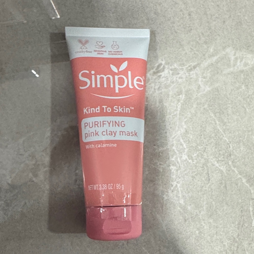 Simple Calamine Pink Clay Mask